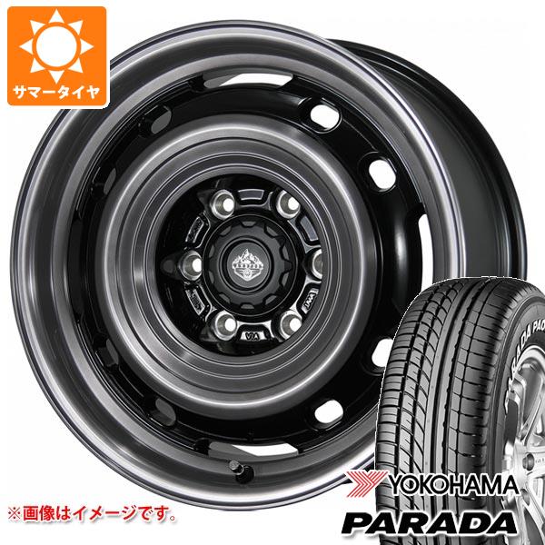 【タイヤ交換対象】ハイエース 200系用 2026年製 サマータイヤ ヨコハマ パラダ PA03 215/65R16C 109/107S ホワイトレター ランドフット XFG 6.5-16 タイヤホイール4本セット
