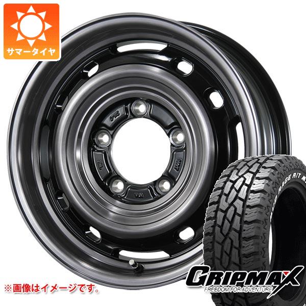 【タイヤ交換対象】スズキ ジムニーノマド JC74W用 サマータイヤ グリップマックス マッドレイジ R/T MAX LT215/70R16 100/97R ホワイトレター ランドフット XFG 6.0-16 タイヤホイール4本セット