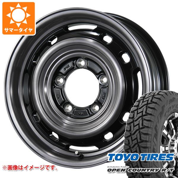 【タイヤ交換対象】5本セット スズキ ジムニーノマド JC74W用 サマータイヤ トーヨー オープンカントリー R/T 235/70R16 106Q ホワイトレター ランドフット XFG 6.0-16 タイヤホイール5本セット