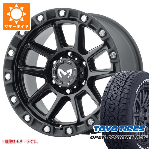 【タイヤ交換対象】トヨタ ランドクルーザー250用 サマータイヤ トーヨー オープンカントリー A/T3 265/70R18 116H ホワイトレター MKW M205 8.0-18 タイヤホイール4本セット｜タイヤ１番