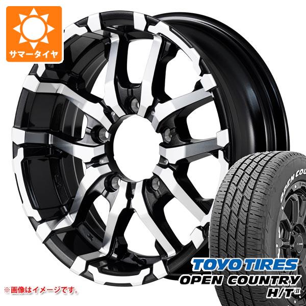 【タイヤ交換対象】5本セット スズキ ジムニー JB64W用 2026年製 サマータイヤ トーヨー オープンカントリー H/T2 215/70R16 100H ホワイトレター ナイトロパワー M26 クロスファング 5.5-16 タイヤホイール5本セット|タイヤ1番