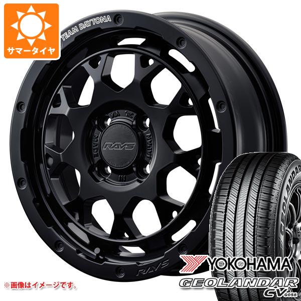 【タイヤ交換対象】2026年製 サマータイヤ 165/60R15 77H ヨコハマ ジオランダー CV G058 レイズ デイトナ M9+ 5.0-15 タイヤホイール4本セット｜タイヤ１番