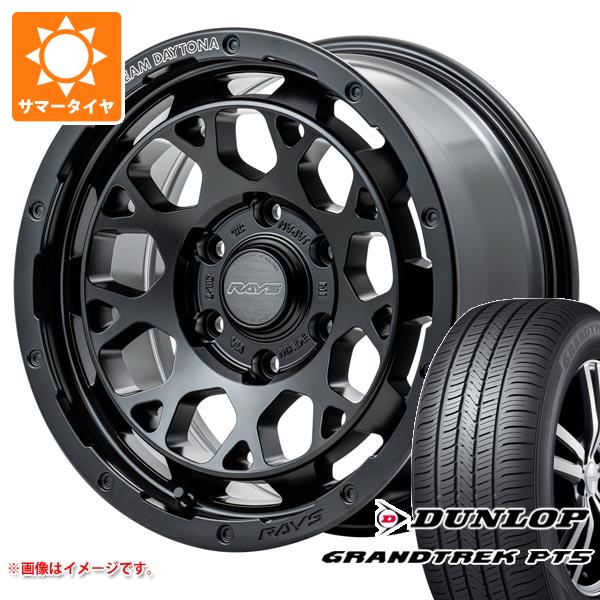 【タイヤ交換対象】5本セット トヨタ FJクルーザー 10系用 サマータイヤ ダンロップ グラントレック PT5 265/70R17 115S レイズ デイトナ M9+ 8.0-17 タイヤホイール5本セット｜タイヤ１番