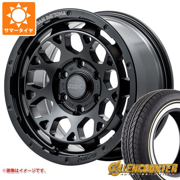 【タイヤ交換対象】ハイエース 200系用 サマータイヤ オーレンカウンター クラシックオーバル 215/65R16C 109/107T ホワイト/イエローリボン レイズ デイトナ M9+ 6.5-16 タイヤホイール4本セット｜タイヤ１番 118,751円