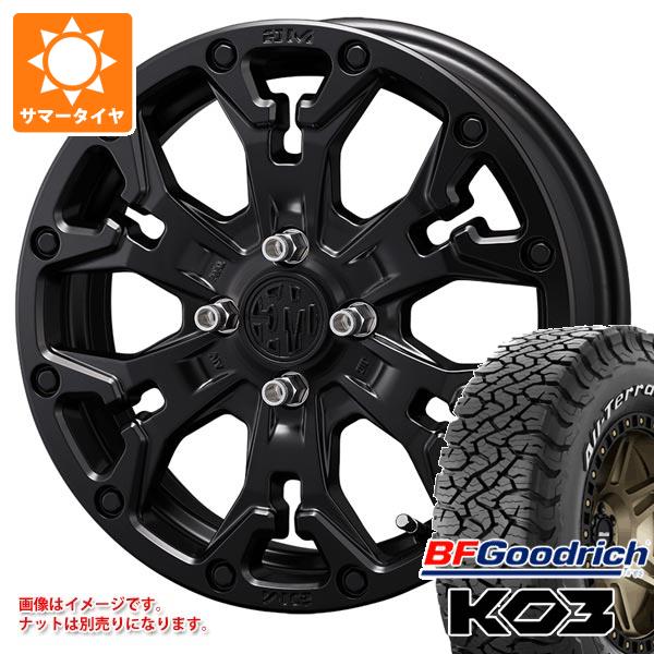 【タイヤ交換対象】ライズ用 サマータイヤ BFグッドリッチ オールテレーンT/A KO3 LT215/65R16 103/100S ブラックレター クリムソン MG ゴーレム ジュニア 6.0-16 タイヤホイール4本セット|タイヤ1番