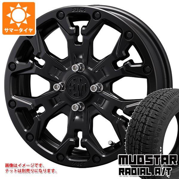 【タイヤ交換対象】ライズ用 サマータイヤ マッドスター ラジアル A/T 215/65R16C 109/107L ホワイトレター クリムソン MG ゴーレム ジュニア 6.0-16 タイヤホイール4本セット
