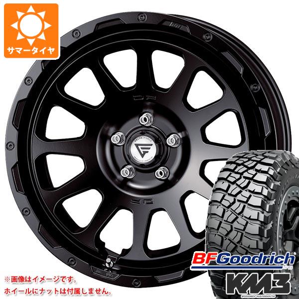 【タイヤ交換対象】トヨタ ランドクルーザー250用 サマータイヤ BFグッドリッチ マッドテレーンT/A KM3 LT275/70R18 125/122Q デルタフォース オーバル 8.0-18 タイヤホイール4本セット 217,000円