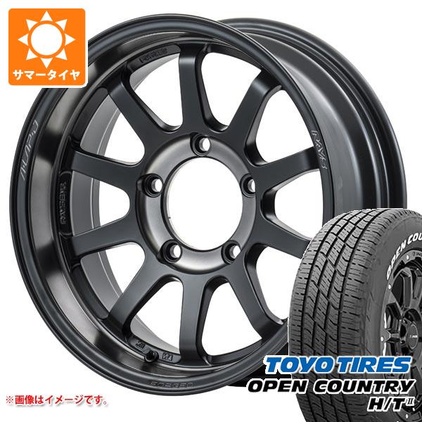 【タイヤ交換対象】スズキ ジムニー JB64W用 2026年製 サマータイヤ トーヨー オープンカントリー H/T2 215/70R16 100H ホワイトレター レイズ エーラップ J 2324 LTD 5.5-16 タイヤホイール4本セット|タイヤ1番