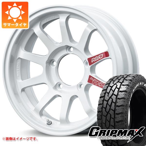 【タイヤ交換対象】5本セット ジムニーシエラ JB74W用 サマータイヤ グリップマックス マッドレイジ R/T MAX LT215/70R16 100/97R ホワイトレター レイズ エーラップ J プロ 6.0-16 タイヤホイール5本セット|タイヤ1番