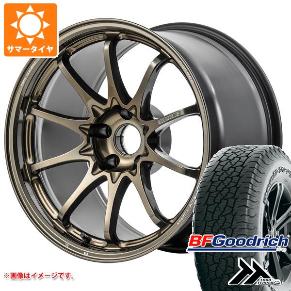 【タイヤ交換対象】サマータイヤ 225/60R18 100H BFグッドリッチ トレールテレーンT/A ブラックレター レイズ ボルクレーシング CE28 N-plus 8.0-18 タイヤホイール4本セット