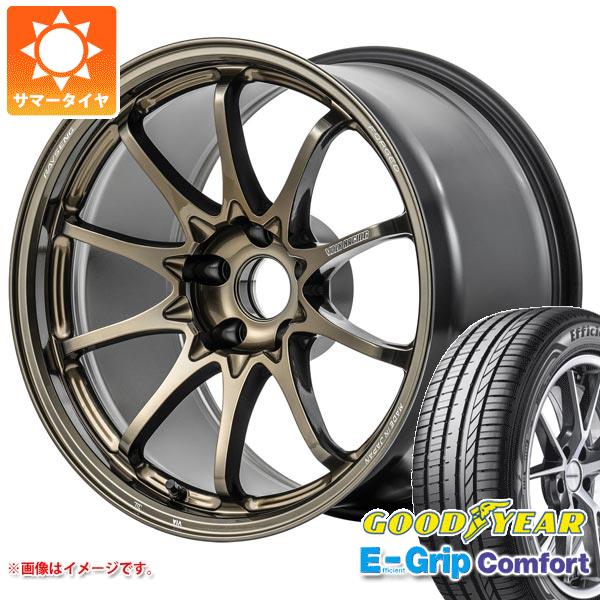 【タイヤ交換対象】サマータイヤ 235/50R18 101W XL グッドイヤー エフィシエントグリップコンフォート レイズ ボルクレーシング CE28 N-plus 8.0-18 タイヤホイール4本セット|タイヤ1番