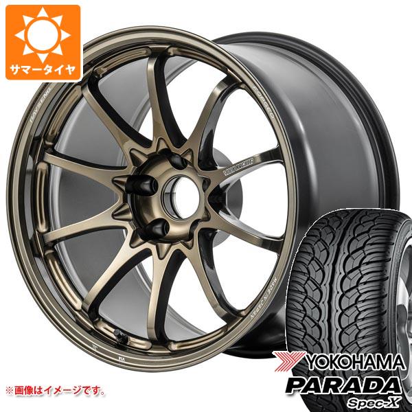 【タイヤ交換対象】サマータイヤ 235/60R18 103V ヨコハマ パラダ スペック-X PA02 レイズ ボルクレーシング CE28 N-plus 8.0-18 タイヤホイール4本セット