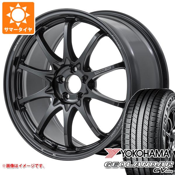 【タイヤ交換対象】サマータイヤ 235/50R18 97V ヨコハマ ジオランダー CV G058 レイズ ボルクレーシング CE28 N-plus 8.0-18 タイヤホイール4本セット