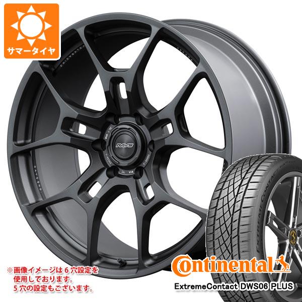 【タイヤ交換対象】サマータイヤ 265/40R22 106W XL コンチネンタル エクストリームコンタクト DWS06 プラス レイズ ボルクレーシング G025GC 9.0-22 タイヤホイール4本セット|タイヤ1番