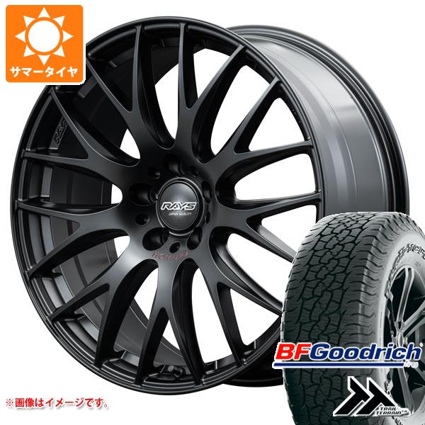 【タイヤ交換対象】サマータイヤ 225/60R18 100H BFグッドリッチ トレールテレーンT/A ブラックレター レイズ ホムラ 2x9 プラス スポーツエディション 8.0-18 タイヤホイール4本セット