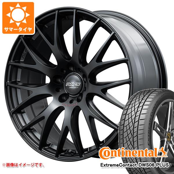 【タイヤ交換対象】サマータイヤ 235/35R19 91Y XL コンチネンタル エクストリームコンタクト DWS06 プラス レイズ ホムラ 2x9 プラス スポーツエディション 8.0-19 タイヤホイール4本セット