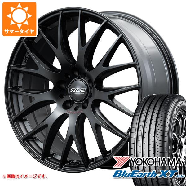 【タイヤ交換対象】サマータイヤ 215/50R18 92V ヨコハマ ブルーアースXT AE61 レイズ ホムラ 2x9 プラス スポーツエディション 7.5-18 タイヤホイール4本セット|タイヤ1番