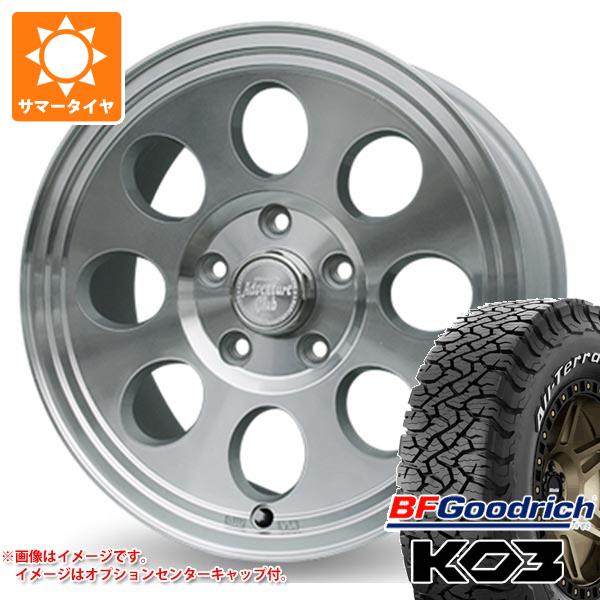 【タイヤ交換対象】デリカD5用 2026年製 サマータイヤ BFグッドリッチ オールテレーンT/A KO3 LT235/70R16 110/107S ホワイトレター ジムライン タイプ2 7.0-16 タイヤホイール4本セット|タイヤ1番
