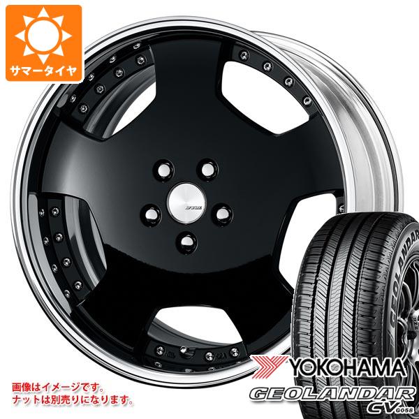 【タイヤ交換対象】サマータイヤ 235/50R19 103V XL ヨコハマ ジオランダー CV G058 ワーク ランベック LDZ 8.0-19 タイヤホイール4本セット|タイヤ1番