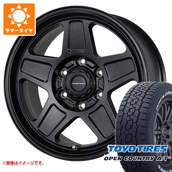 【タイヤ交換対象】ハイエース 200系用 2026年製 サマータイヤ トーヨー オープンカントリー A/T3 215/65R16C 109/107R ホワイトレター ランドフット GWD 6.5-16 タイヤホイール4本セット|タイヤ1番