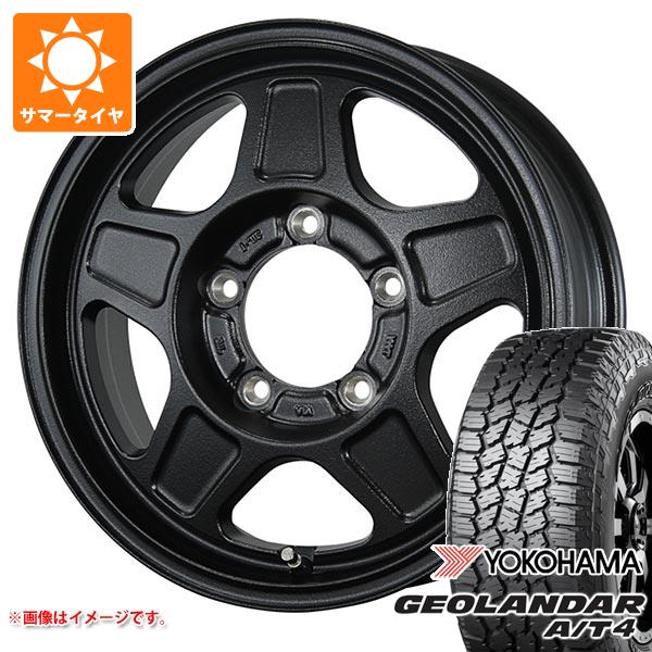 【タイヤ交換対象】5本セット スズキ ジムニーシエラ JB74W用 2026年製 サマータイヤ ヨコハマ ジオランダー A/T4 G018 235/70R16 106T アウトラインホワイトレター ランドフット GWD 5.5-16 タイヤホイール5本セット｜タイヤ１番