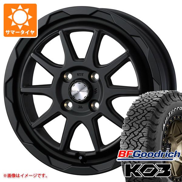 【タイヤ交換対象】ライズ用 サマータイヤ BFグッドリッチ オールテレーンT/A KO3 LT215/65R16 103/100S ブラックレター マッドヴァンス06 6.0-16 タイヤホイール4本セット｜タイヤ１番