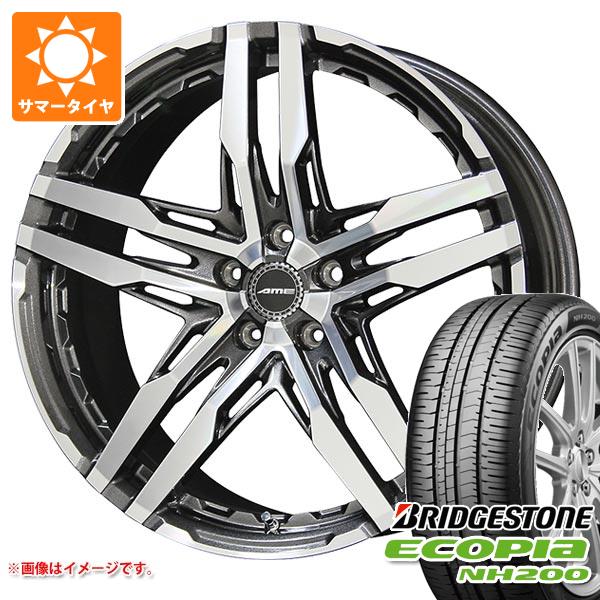 【タイヤ交換対象】サマータイヤ 225/45R18 95W XL ブリヂストン エコピア NH200 シャレン RG 8.0-18 タイヤホイール4本セット
