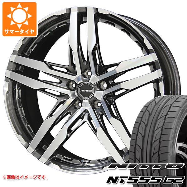 【タイヤ交換対象】サマータイヤ 245/40R20 99Y XL ニットー NT555 G2 シャレン RG 8.5-20 タイヤホイール4本セット