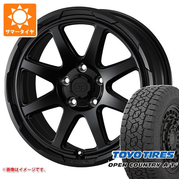 【タイヤ交換対象】デリカD5用 サマータイヤ トーヨー オープンカントリー A/T3 215/70R16 100T ブラックレター スタットベルク 7.0-16 タイヤホイール4本セット｜タイヤ１番
