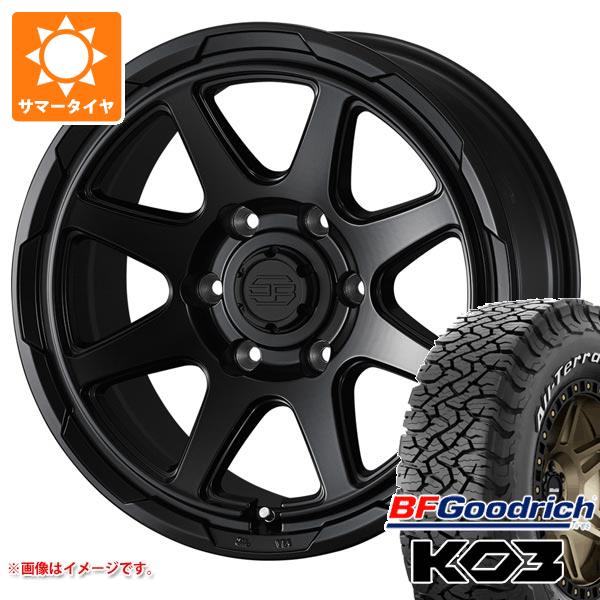 【タイヤ交換対象】5本セット FJクルーザー 10系用 サマータイヤ BFグッドリッチ オールテレーンT/A KO3 LT265/70R17 118/115S ホワイトレター スタットベルク 8.0-17 タイヤホイール5本セット