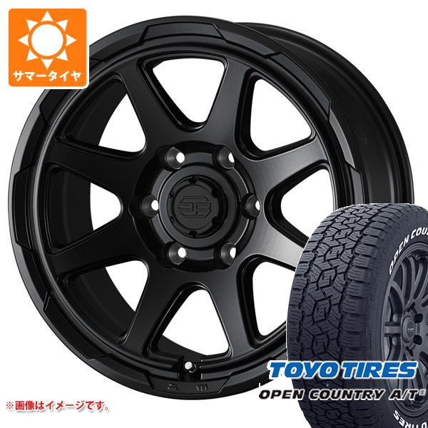 【タイヤ交換対象】トヨタ ハイラックス 120系用 サマータイヤ トーヨー オープンカントリー A/T3 265/65R17 112H ホワイトレター スタットベルク 8.0-17 タイヤホイール4本セット