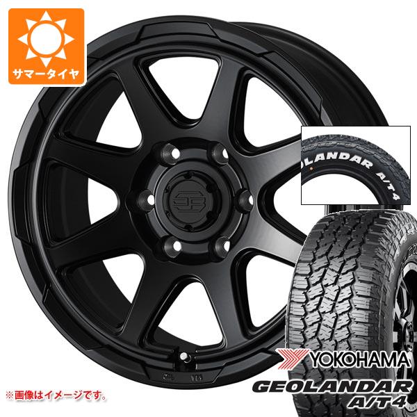 【タイヤ交換対象】トヨタ ハイエース 200系用 2026年製 サマータイヤ ヨコハマ ジオランダー A/T4 G018 215/65R16C 109/107S ホワイトレター スタットベルク 6.5-16 タイヤホイール4本セット