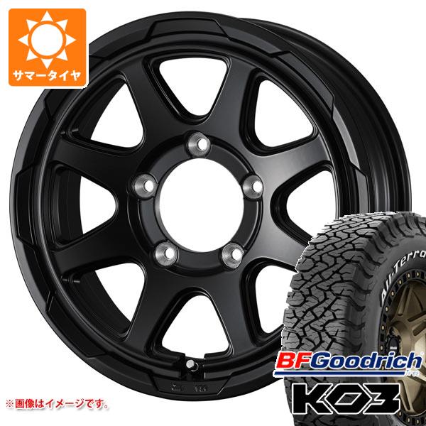 【タイヤ交換対象】5本セット スズキ ジムニーシエラ JB74W用 2026年製 サマータイヤ BFグッドリッチ オールテレーンT/A KO3 LT235/70R16 110/107S ホワイトレター スタットベルク 6.0-16 タイヤホイール5本セット|タイヤ1番