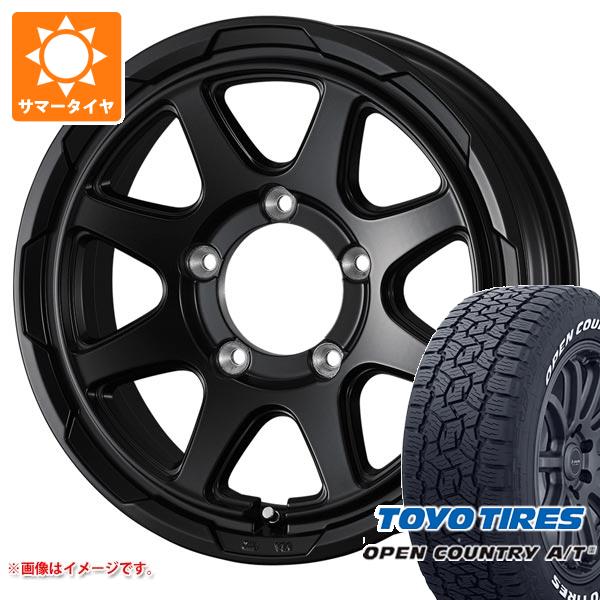 【タイヤ交換対象】5本セット スズキ ジムニーノマド JC74W用 サマータイヤ トーヨー オープンカントリー A/T3 195/80R15 107/105N LT ホワイトレター スタットベルク 6.0-15 タイヤホイール5本セット