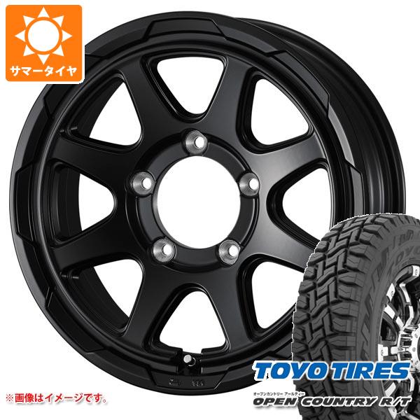 【タイヤ交換対象】5本セット スズキ ジムニーノマド JC74W用 2026年製 サマータイヤ トーヨー オープンカントリー R/T 185/85R16 105/103N LT ホワイトレター スタットベルク 6.0-16 タイヤホイール5本セット｜タイヤ１番