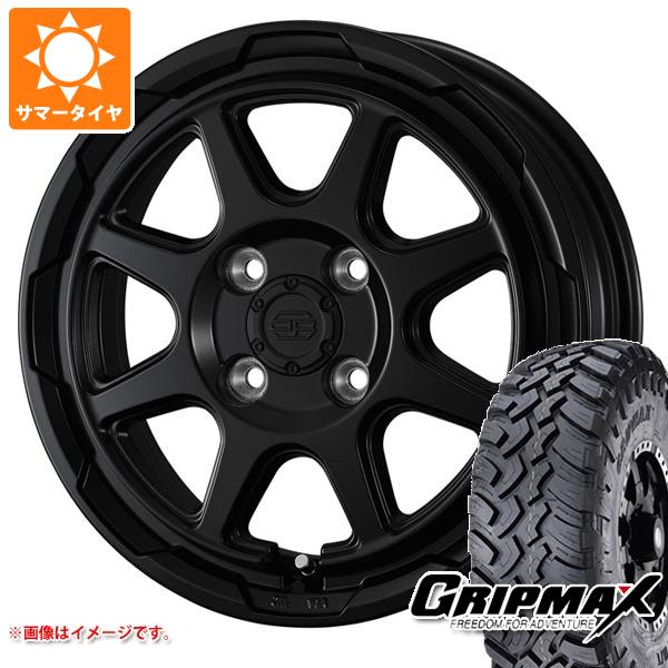 【タイヤ交換対象】サクシード プロボックス 160系用 サマータイヤ グリップマックス マッドレイジ M/T 185R14C 102/100Q ホワイトレター スタットベルク 5.0-14 タイヤホイール4本セット