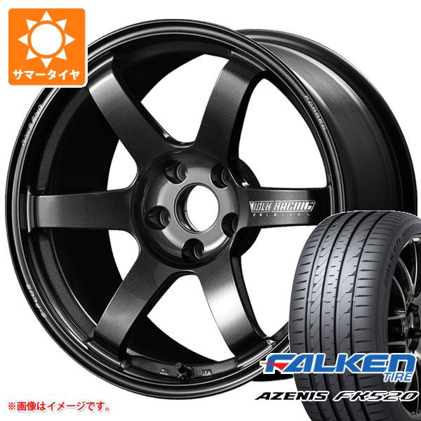 【タイヤ交換対象】サマータイヤ 235/50R18 101Y XL ファルケン アゼニス FK520L レイズ ボルクレーシング TE37 サーガ Sプラス 8.0-18 タイヤホイール4本セット