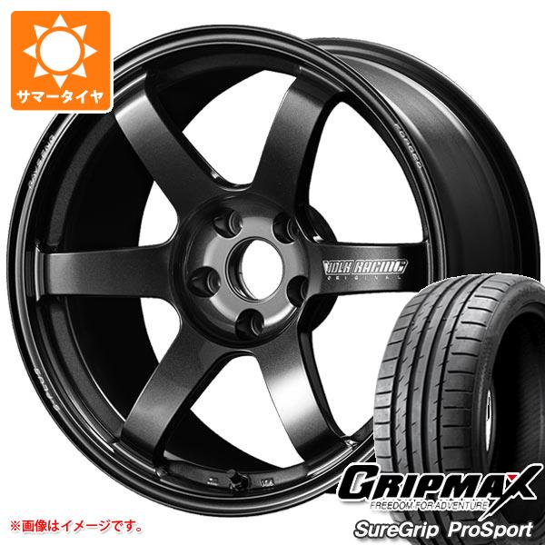 【タイヤ交換対象】サマータイヤ 245/45R19 102Y XL グリップマックス シュアグリップ プロスポーツ レイズ ボルクレーシング TE37 サーガ Sプラス 8.5-19 タイヤホイール4本セット 403,800円