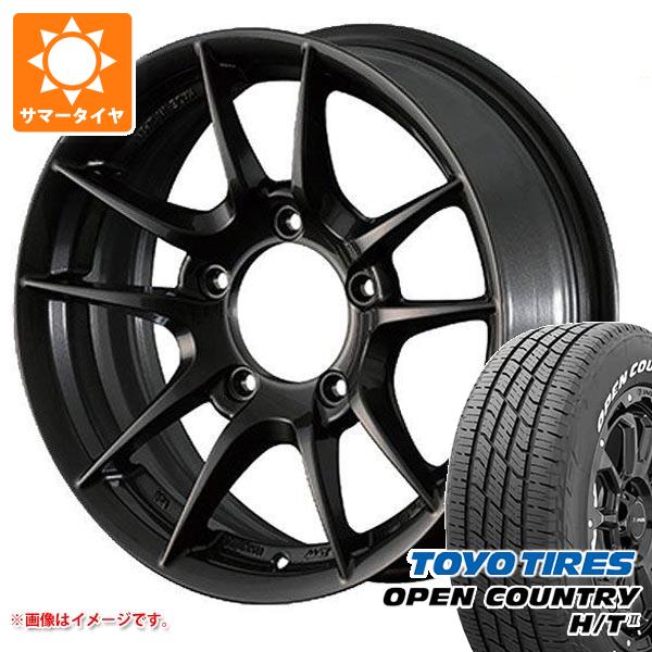 【タイヤ交換対象】スズキ ジムニー JB64W用 2026年製 サマータイヤ トーヨー オープンカントリー H/T2 215/70R16 100H ホワイトレター アピオ ワイルドボア Z 5.5-16 タイヤホイール4本セット｜タイヤ１番