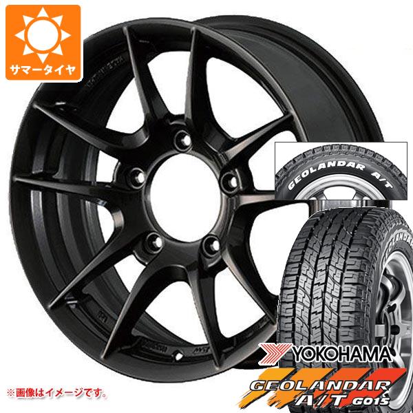 【タイヤ交換対象】5本セット ジムニー用 2026年製 サマータイヤ ヨコハマ ジオランダー A/T G015 185/85R16 105/103N LT ホワイトレター アピオ ワイルドボア Z 5.5-16 タイヤホイール5本セット|タイヤ1番