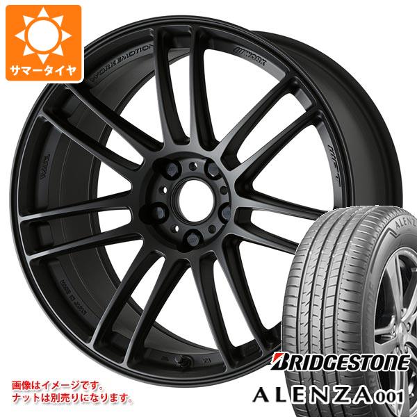 【タイヤ交換対象】サマータイヤ 235/50R19 99V ブリヂストン アレンザ 001 ワーク エモーション ZR7 8.5-19 タイヤホイール4本セット