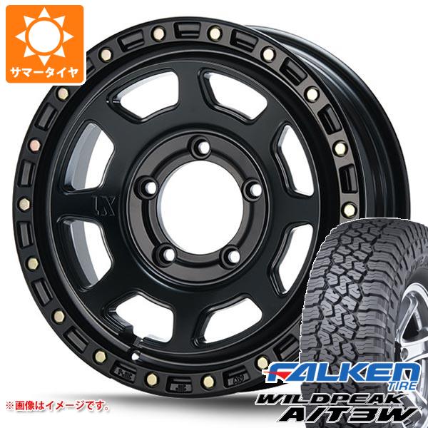 【タイヤ交換対象】5本セット ジムニーシエラ JB74W用 サマータイヤ ファルケン ワイルドピーク A/T3W 235/70R16 109T XL MLJ エクストリームJ XJ07 6.0-16 タイヤホイール5本セット|タイヤ1番