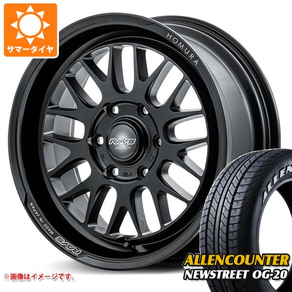 【タイヤ交換対象】ハイエース 200系用 サマータイヤ オーレンカウンター ニューストリート OG-20 215/60R17C 109/107T ホワイトレター レイズ ホムラ 2x9L-RA 6.5-17 タイヤホイール4本セット｜タイヤ１番