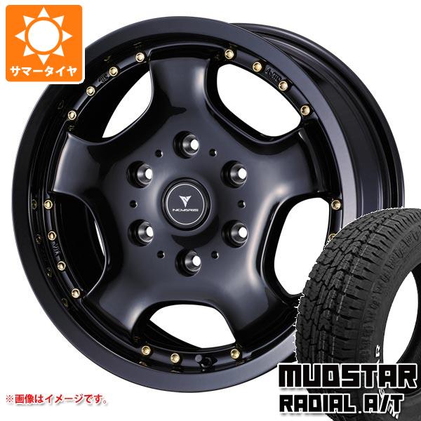 【タイヤ交換対象】ハイエース 200系用 サマータイヤ マッドスター ラジアル A/T 215/65R16C 109/107L ホワイトレター ノヴァリス アセット D1 6.5-16 タイヤホイール4本セット｜タイヤ１番 92,511円