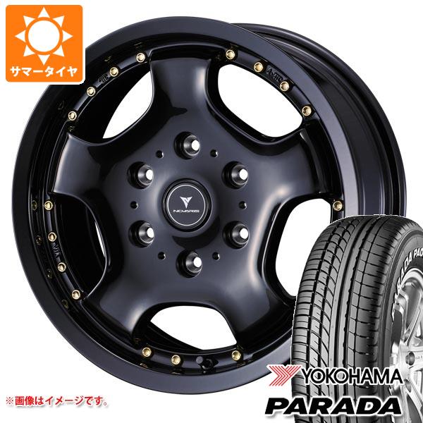 【タイヤ交換対象】ハイエース 200系用 2026年製 サマータイヤ ヨコハマ パラダ PA03 215/65R16C 109/107S ホワイトレター ノヴァリス アセット D1 6.5-16 タイヤホイール4本セット