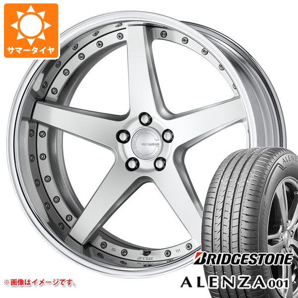 【タイヤ交換対象】サマータイヤ 235/50R19 99V ブリヂストン アレンザ 001 ワーク グノーシス CVF 8.0-19 タイヤホイール4本セット
