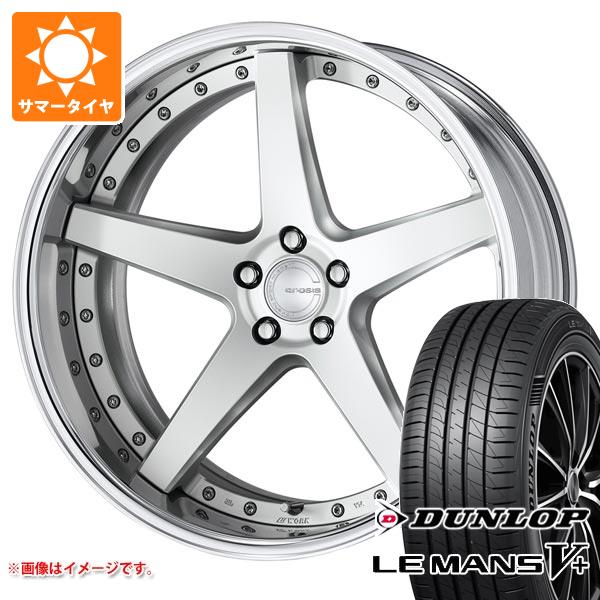 【タイヤ交換対象】サマータイヤ 225/35R19 88W XL ダンロップ ルマン5 LM5+ ワーク グノーシス CVF 8.0-19 タイヤホイール4本セット