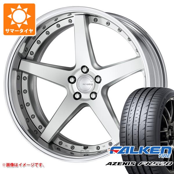 【タイヤ交換対象】サマータイヤ 235/50R19 103W XL ファルケン アゼニス FK520L ワーク グノーシス CVF 8.0-19 タイヤホイール4本セット｜タイヤ１番