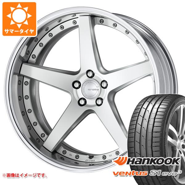 【タイヤ交換対象】2026年製 サマータイヤ 225/35R19 (88Y) XL ハンコック ベンタス S1 エボ3 K127 ワーク グノーシス CVF 8.0-19 タイヤホイール4本セット
