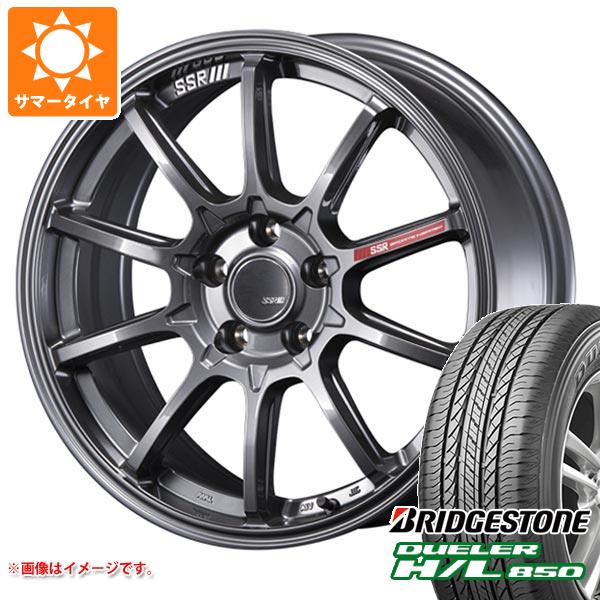 【タイヤ交換対象】サマータイヤ 235/55R18 100V ブリヂストン デューラー H/L850 SSR GTV05 8.0-18 タイヤホイール4本セット|タイヤ1番